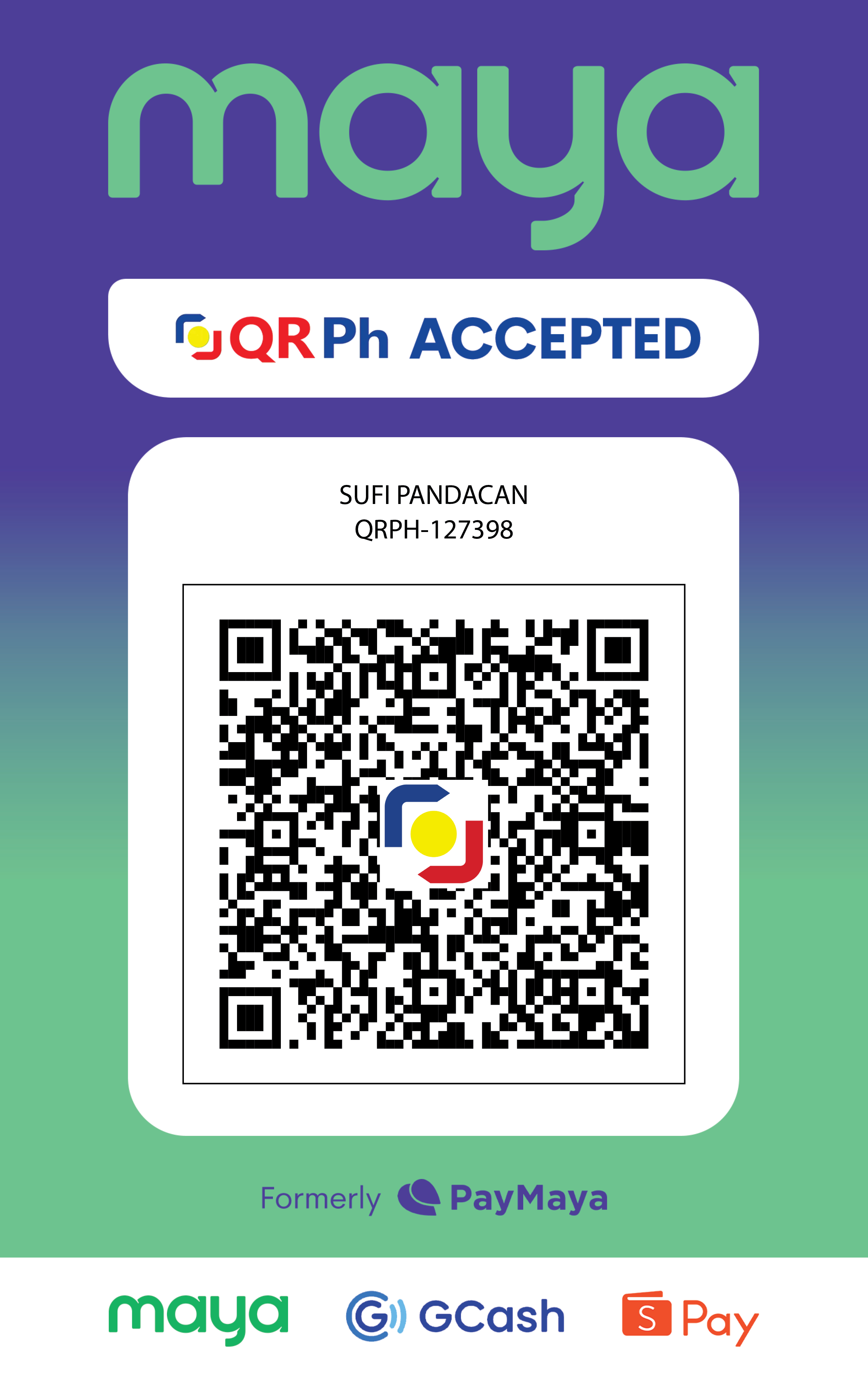 QR Code for Sorok Uni Foundation Donations